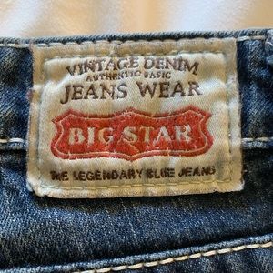 Vintage Denim Blue Jeans.
